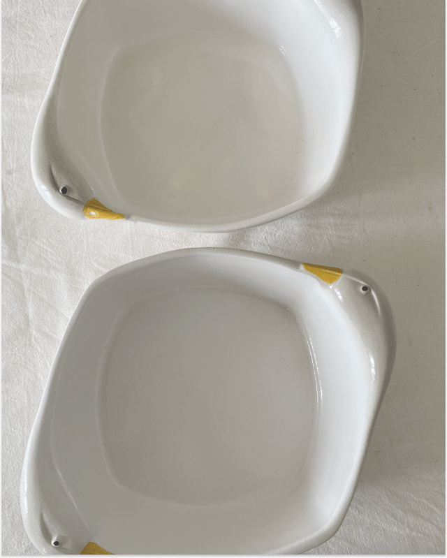 Plat Oies blanches et grises
