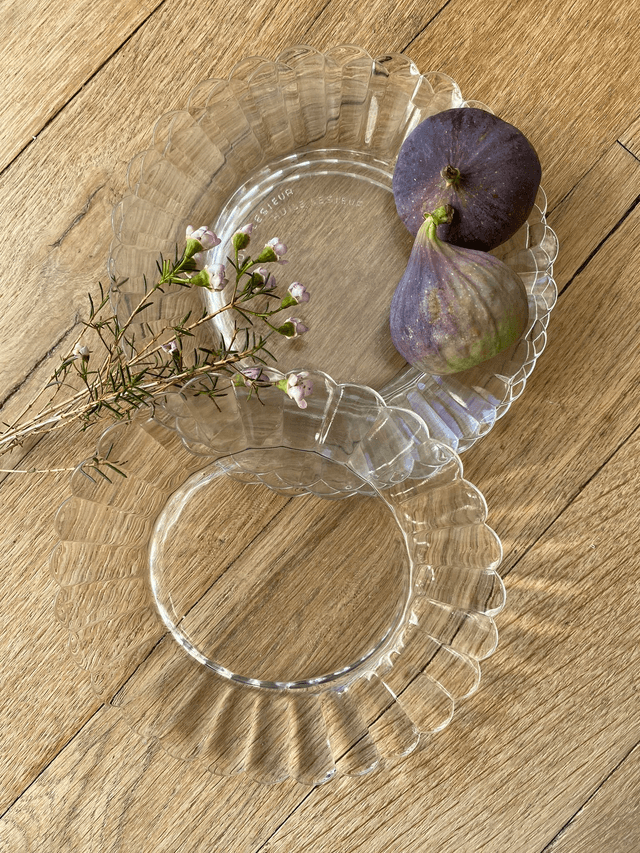 Assiettes Marguerite Duralex Huile Lesieur (x4)