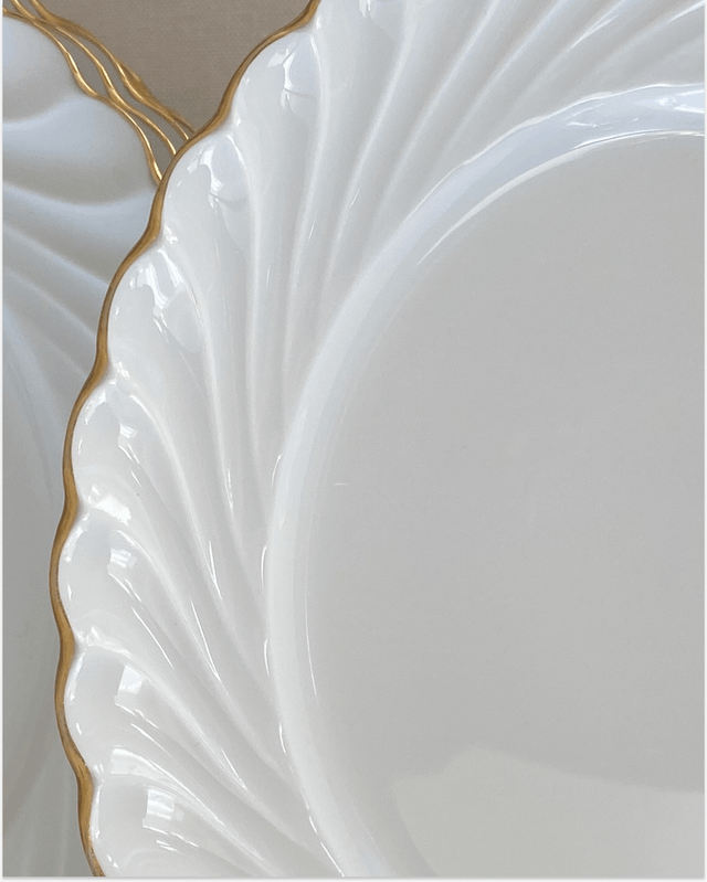 Assiettes à déssert Maison Haviland (x9)