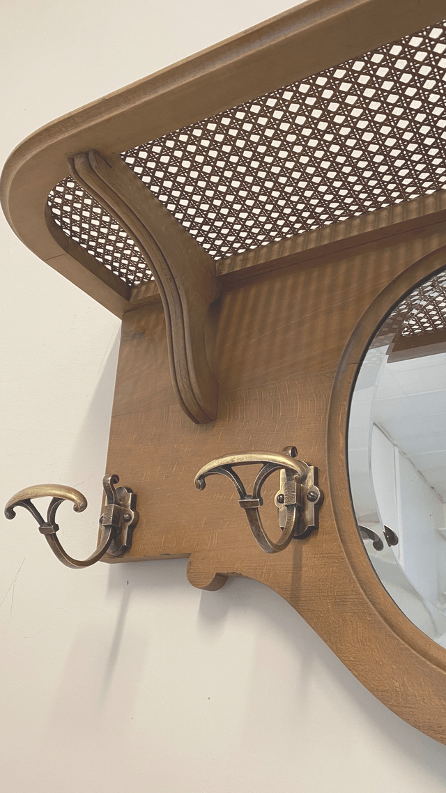 Patère Etagère Miroir 3 en1 