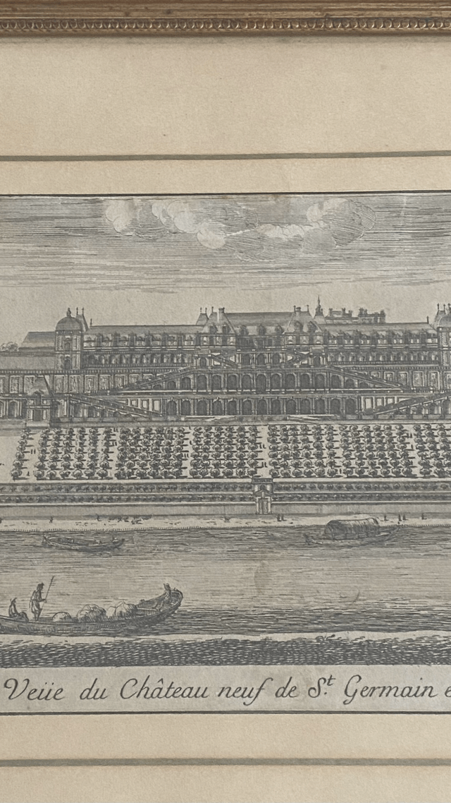 Gravure Saint Germain en Laye