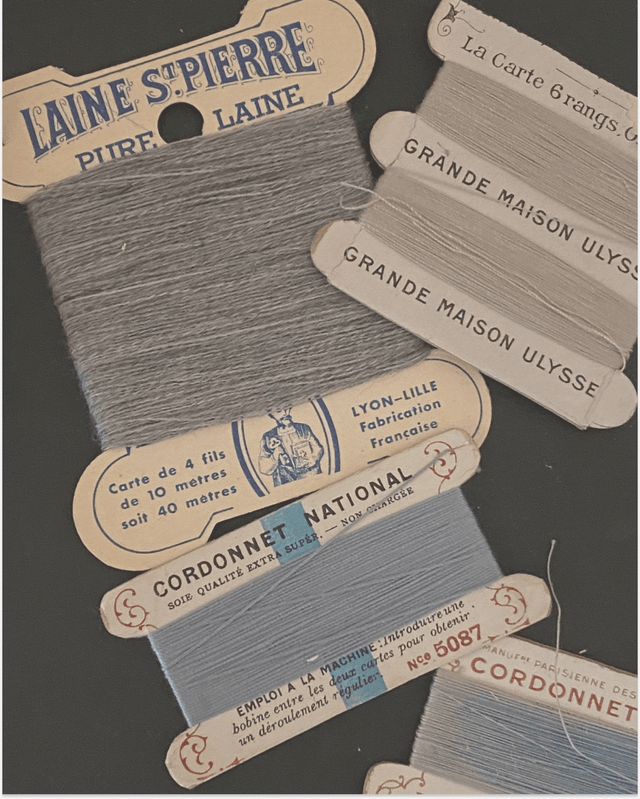 Cartes de cordonnet et fils