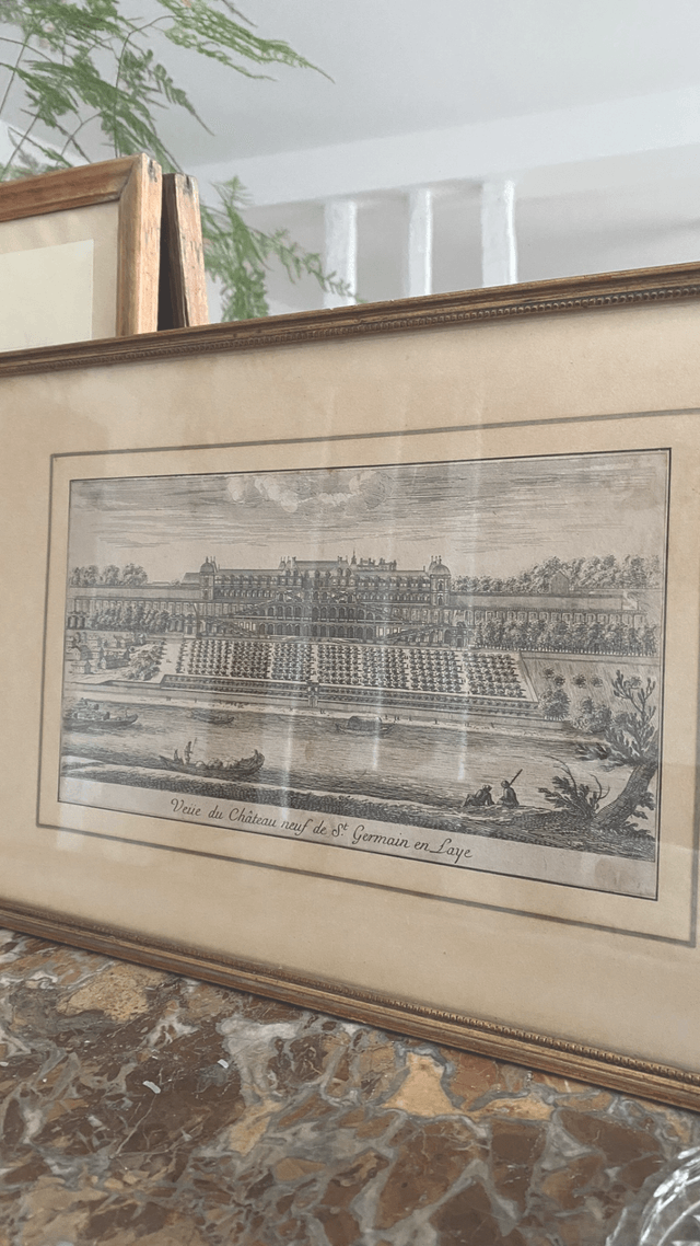 Gravure Saint Germain en Laye
