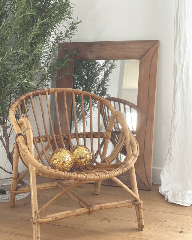 Fauteuil d'enfant en rotin