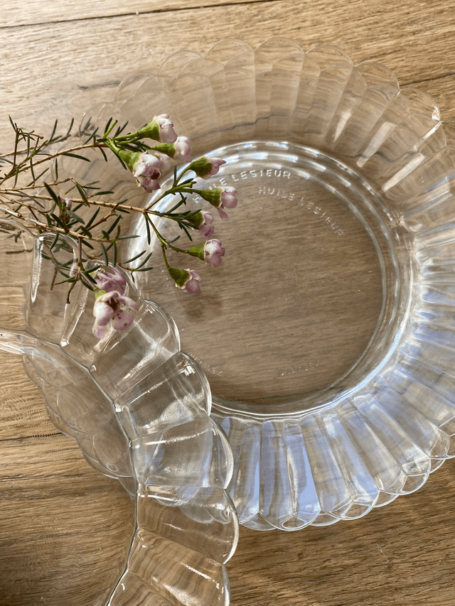Assiettes Marguerite Duralex Huile Lesieur (x4)