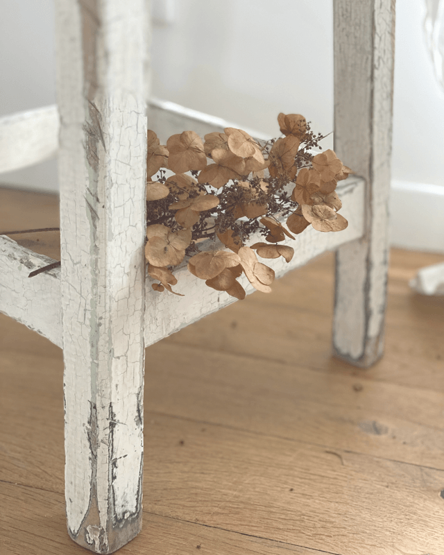 Tabouret patiné