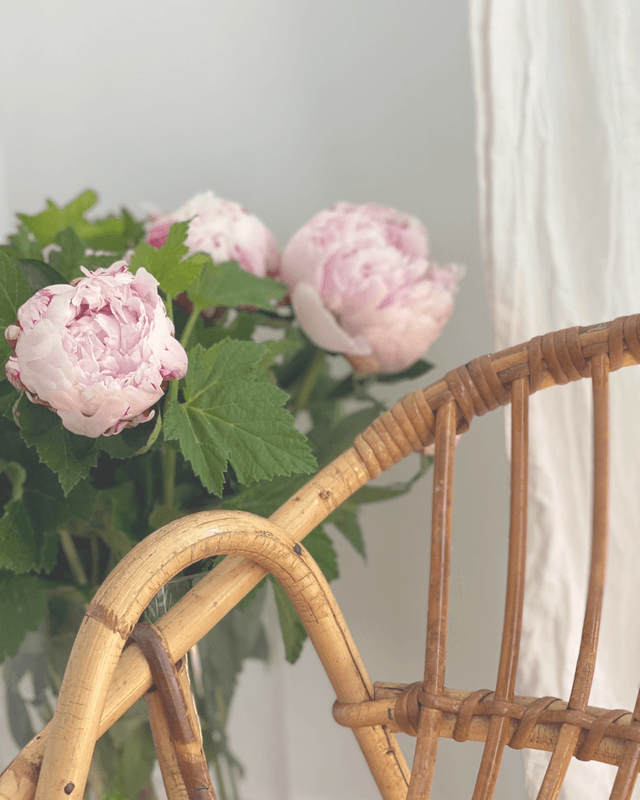 Fauteuil d'enfant en rotin