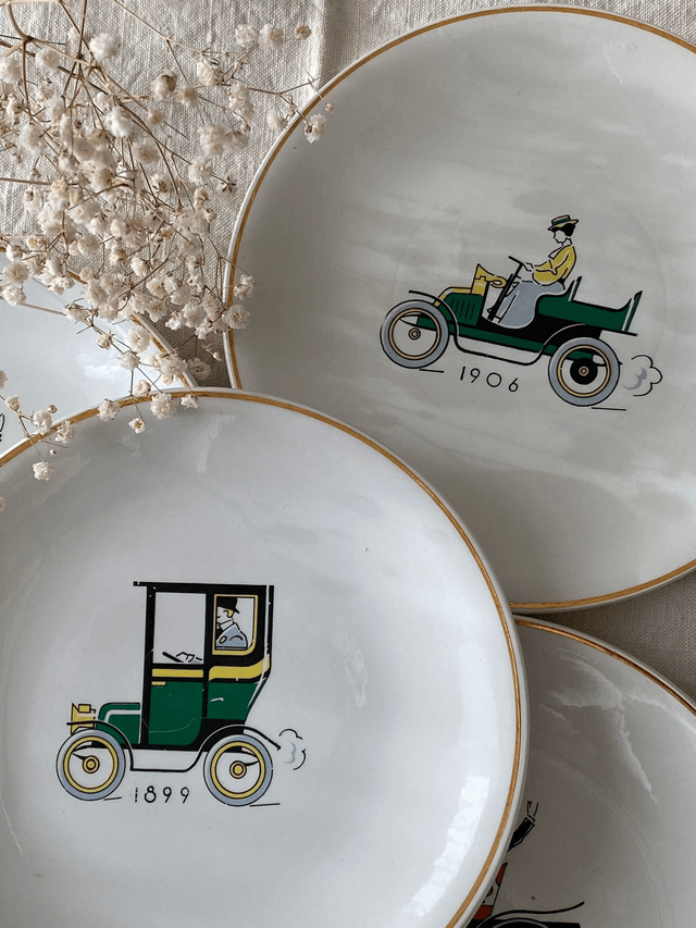 Assiettes Lunéville (x4)