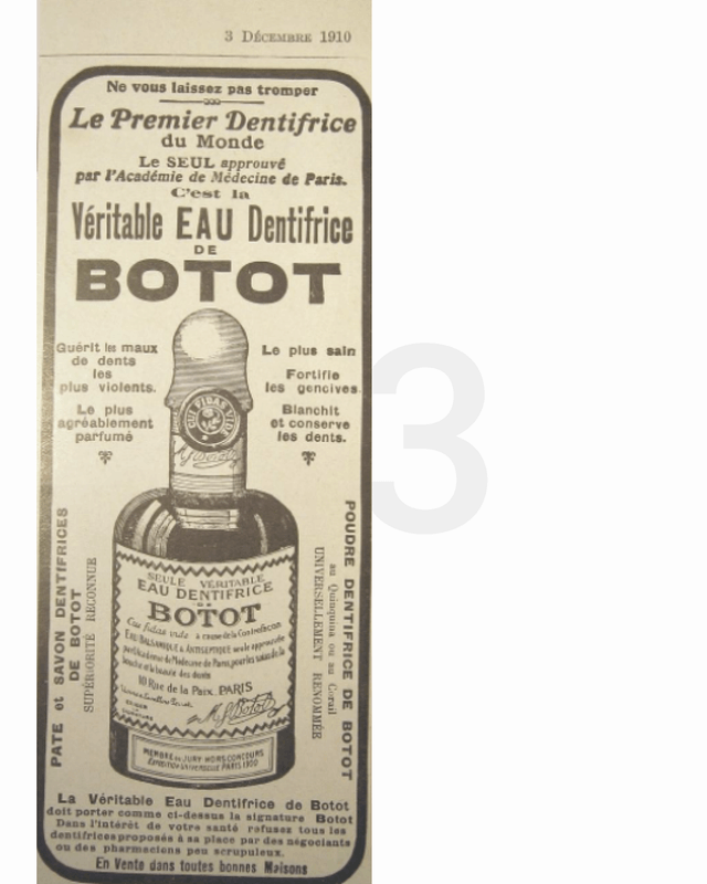 Petit flacon Botot