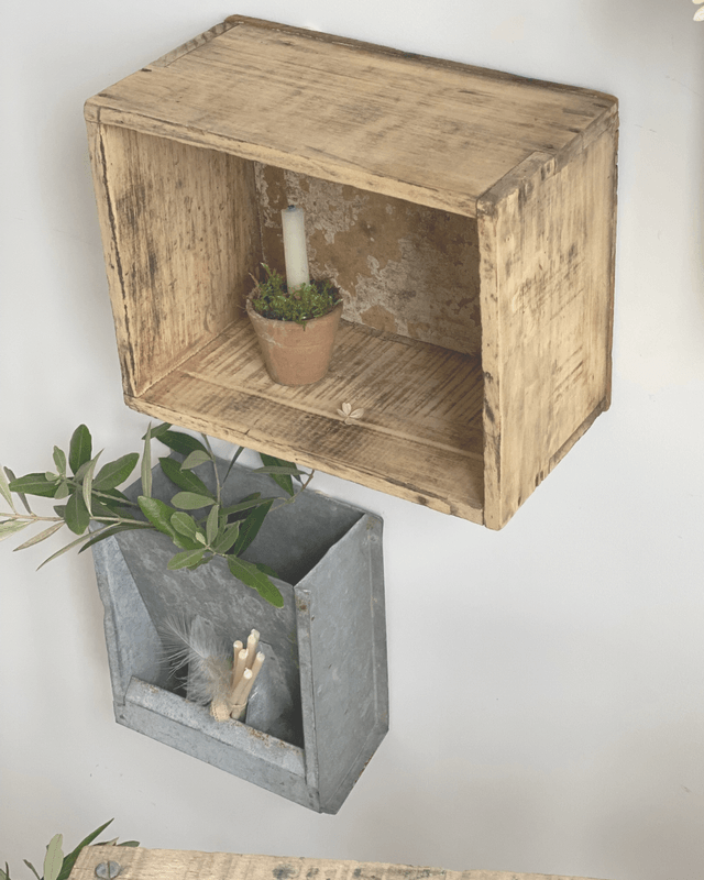 Casiers en bois ou zinc