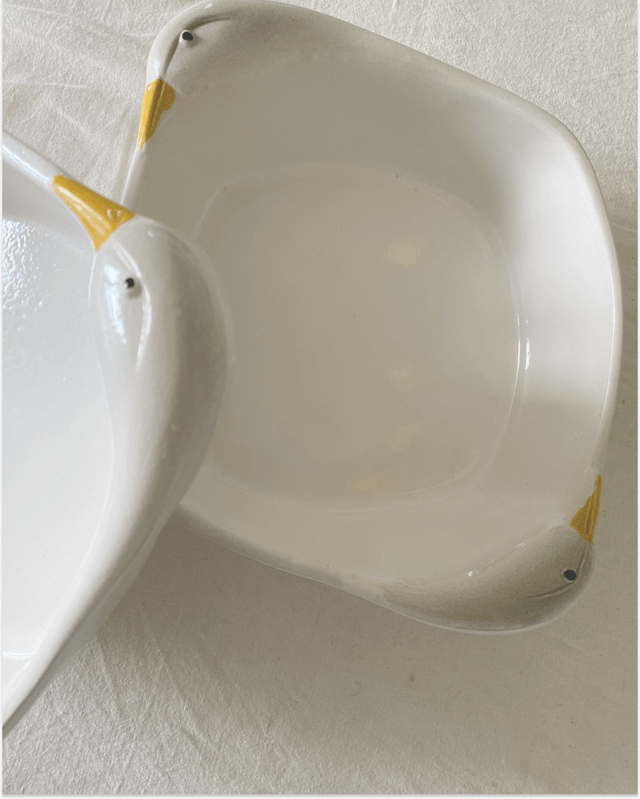 Plat Oies blanches et grises