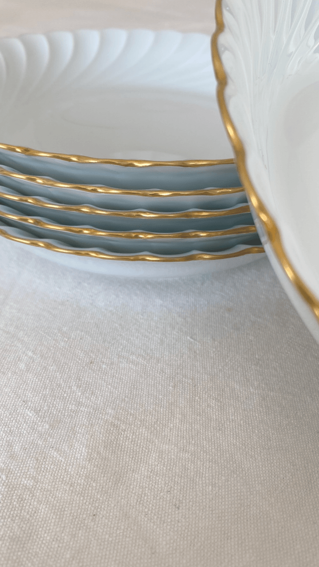 Assiettes Maison Haviland (x6 creuses)