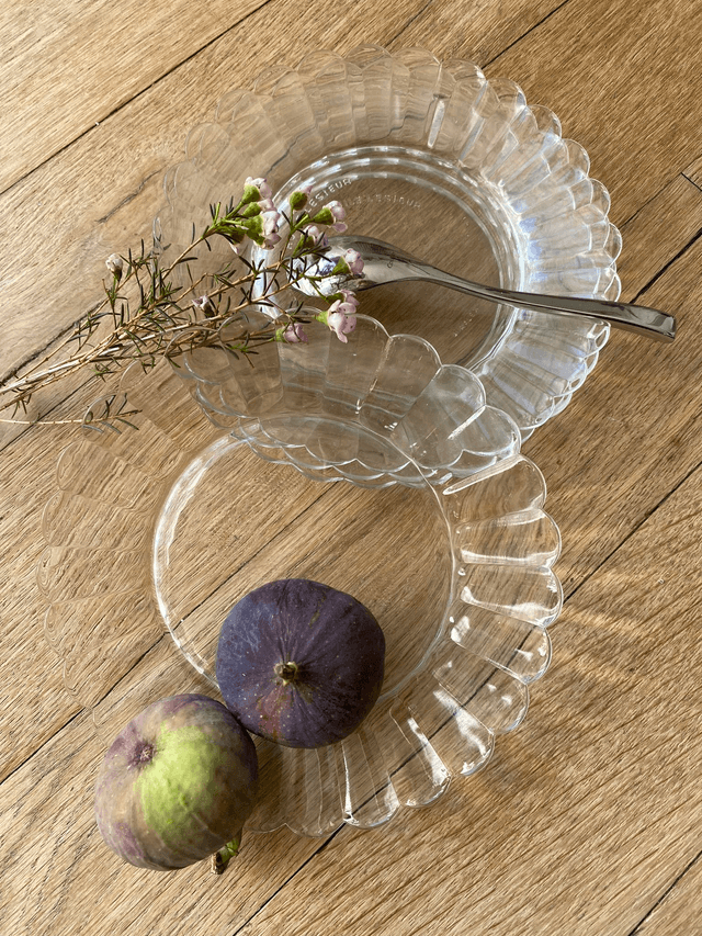 Assiettes Marguerite Duralex Huile Lesieur (x4)
