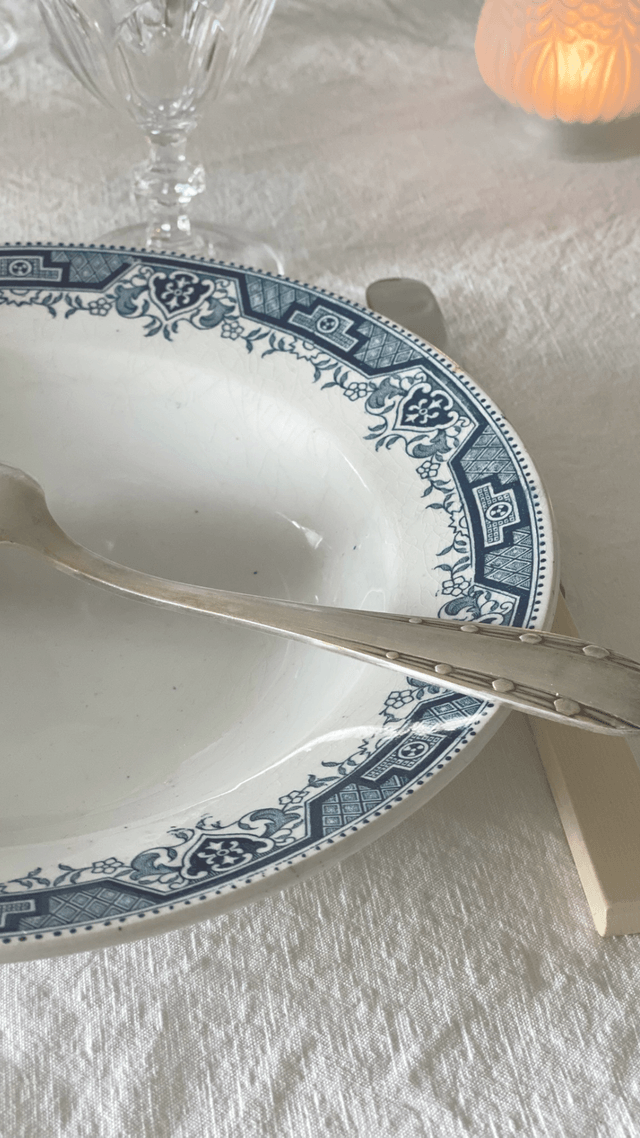 Assiettes creuses St Amand et Hamage Maroc (x2)