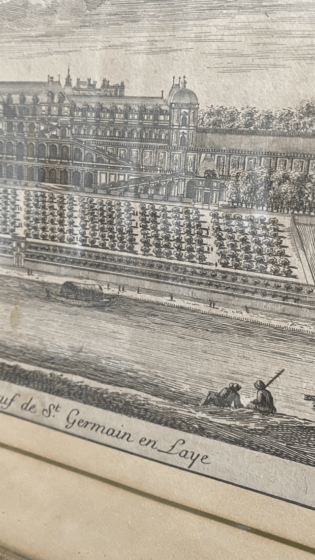 Gravure Saint Germain en Laye