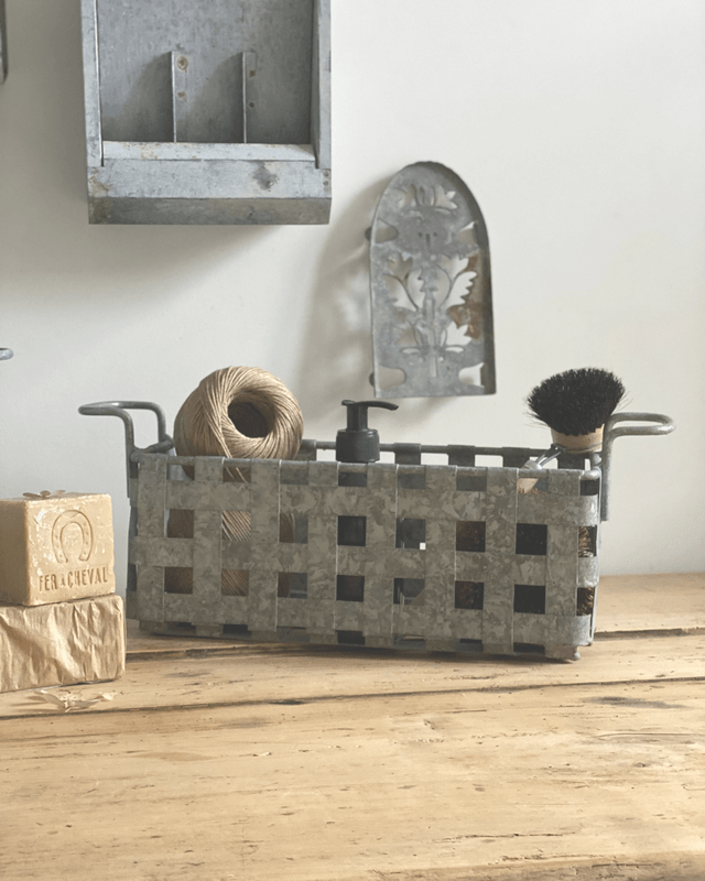 Panier en zinc