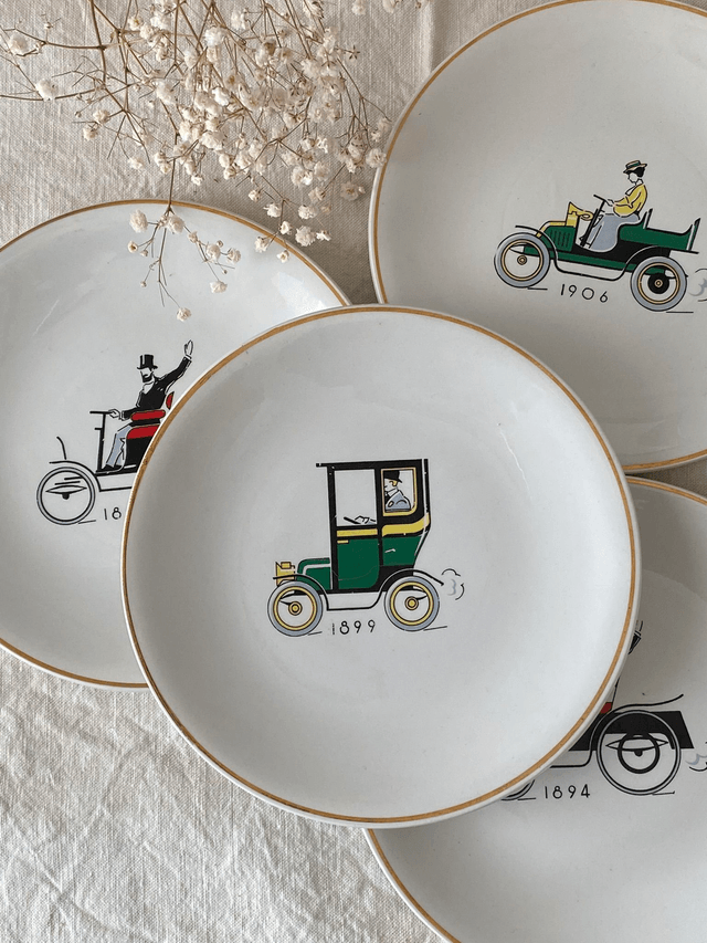 Assiettes Lunéville (x4)