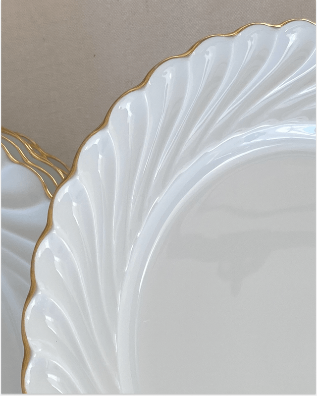 Assiettes à déssert Maison Haviland (x9)