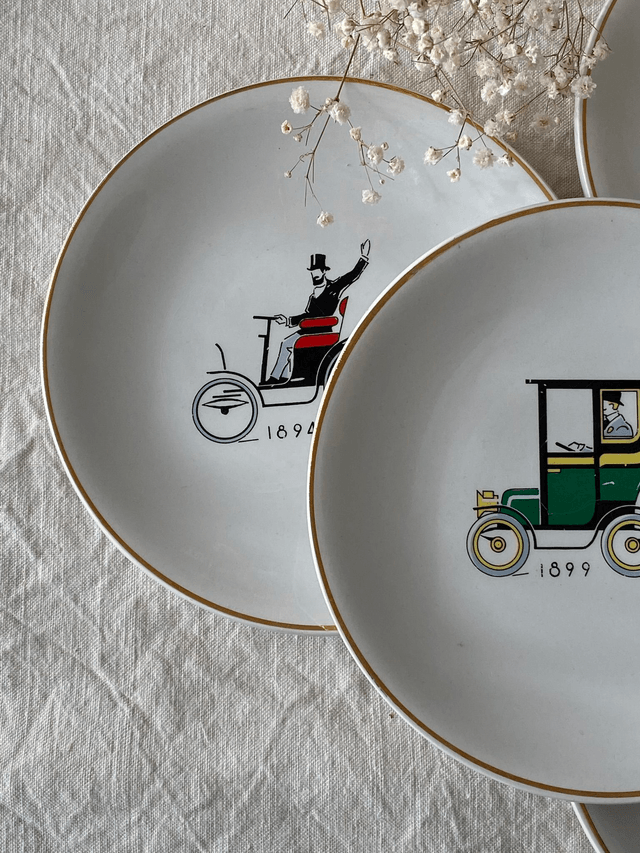Assiettes Lunéville (x4)