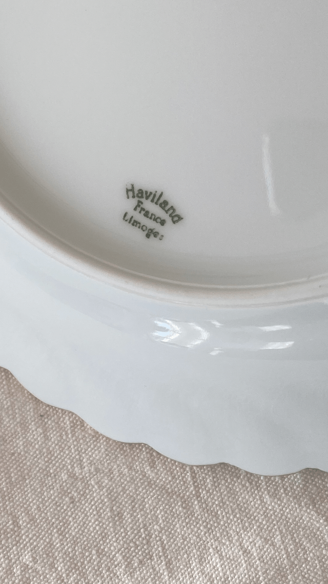 Assiettes Maison Haviland (x6 creuses)