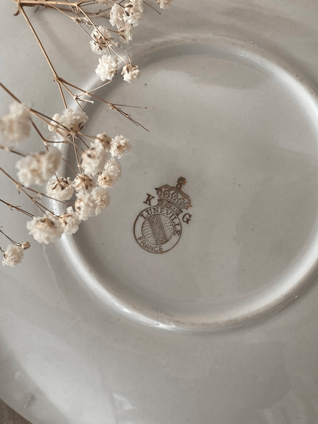 Assiettes Lunéville (x4)