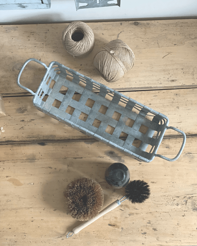 Panier en zinc