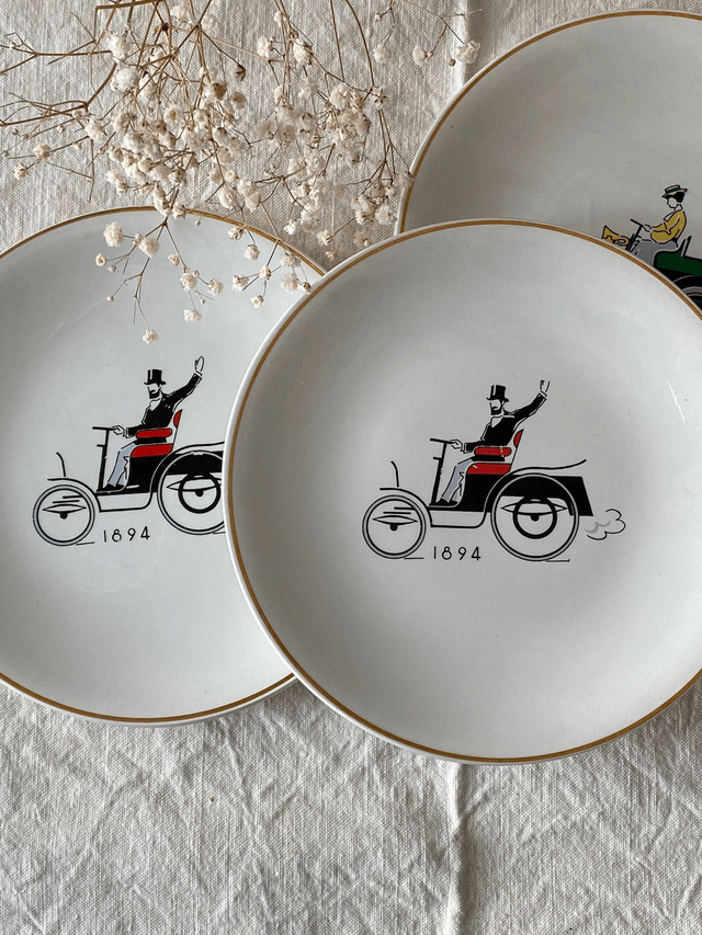 Assiettes Lunéville (x4)