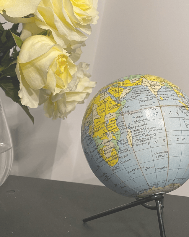 Globe terrestre Girard et Barrère