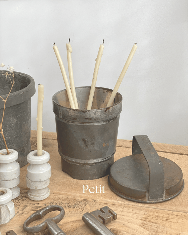 Pots en fer étamé