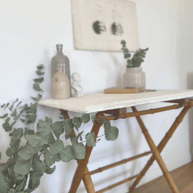 Table Bambou pliante