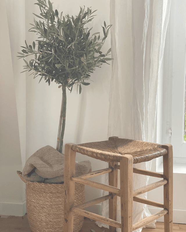 Tabouret Paille