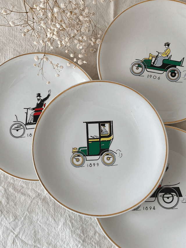 Assiettes Lunéville (x4)