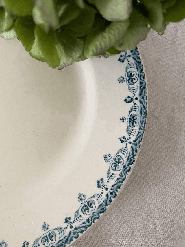 Assiettes Terre de fer H.B &amp; Cie (x4)