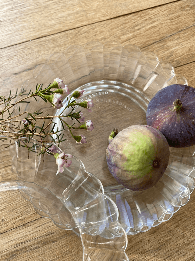 Assiettes Marguerite Duralex Huile Lesieur (x4)