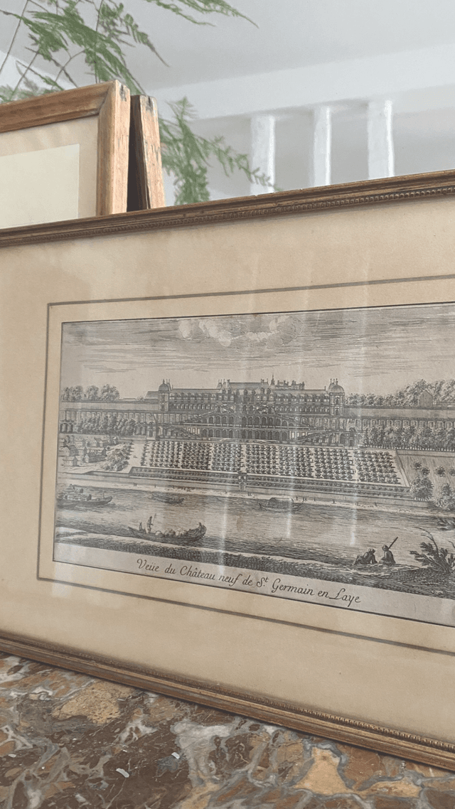 Gravure Saint Germain en Laye
